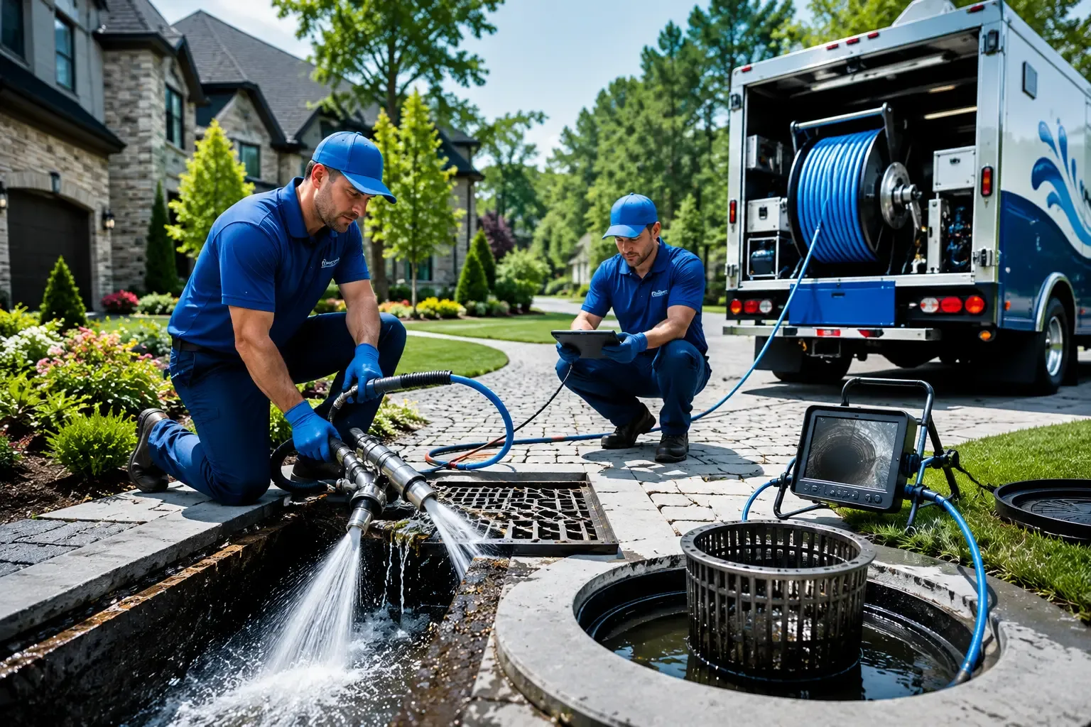 Local outdoor drain cleaning professionals in New Auburn, MN
