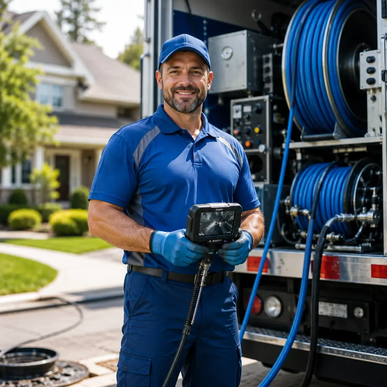 Local outdoor drain cleaning specialists in New Auburn, MN